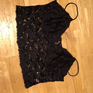 True rue 21 black bralette